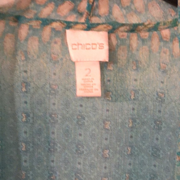 CHICO’S KIMONO N’GREEN! - Picture 2 of 6